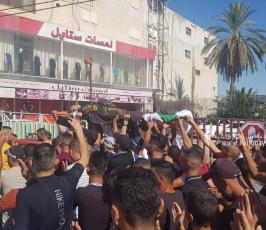 تشييع جثمان الشهيد أسامة صبح في برقين (1)