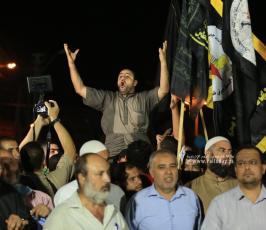 الجهاد الإسلامي تنظم مسيرة حاشدة أمام الصليب الأحمر بغزة تضامنًا مع الاسرى (25)