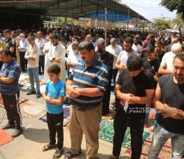 صلاة الجمعة أمام مقر الصليب الأحمر  تضامنًا مع الأسرى (38)