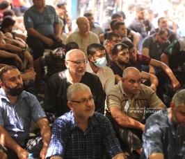 صلاة الجمعة أمام مقر الصليب الأحمر  تضامنًا مع الأسرى (31)