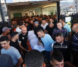 تشييع جثمان الشهيد أسامة صبح في برقين (3)