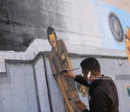 جدارية سجن جلبوع ونفق الحرية (7)
