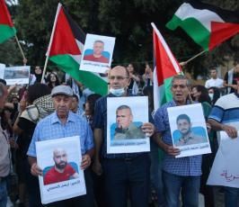 أهالي الداخل الفلسطيني يواصلون نصرتهم للأسرى (4)