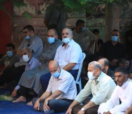 صلاة الجمعة امام مقر الصليب الاحمر بغزة تضامنا مع الاسرى (11)