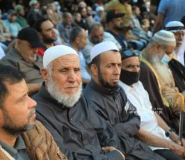 مؤتمر خطابي شعبي لحركة الجهاد الإسلامي أمام مقر الصليب الأحمر نصرةً للأسرى (6)