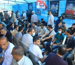 خيمة اعتصام ومؤتمر صحفي لحركة الجهاد الإسلامي  (6)