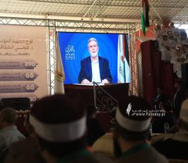كلمة الأمين العام لحركة الجهاد الإسلامي القائد زياد النخالة في مهرجان اللجنة الدعوية لتخريج فوج الشهيد د. فتحي الشقاقي (4)