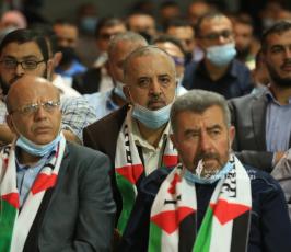 الشخصيات السياسية الوطنية والإسلامية والعلماء في احتفال ذكرى الانطلاقة الجهادية (10)