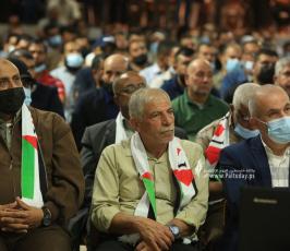 الشخصيات السياسية الوطنية والإسلامية والعلماء في احتفال ذكرى الانطلاقة الجهادية (8)
