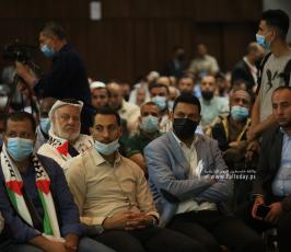 الشخصيات السياسية الوطنية والإسلامية والعلماء في احتفال ذكرى الانطلاقة الجهادية (19)