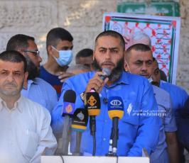 مهجة القدس وحركة المجاهدين ينظمان وقفة تضامن مع الاسرى فى سجون الاحتلال  (9)