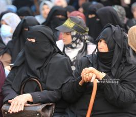 مؤتمر خطابي شعبي لحركة الجهاد الإسلامي أمام مقر الصليب الأحمر نصرةً للأسرى (14)