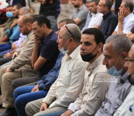 مؤتمر خطابي شعبي لحركة الجهاد الإسلامي أمام مقر الصليب الأحمر نصرةً للأسرى (24)