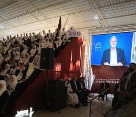 كلمة الأمين العام لحركة الجهاد الإسلامي القائد زياد النخالة في مهرجان اللجنة الدعوية لتخريج فوج الشهيد د. فتحي الشقاقي (8)