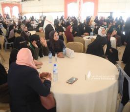 قادة فصائل العمل الوطني و جماهير غفيرة تشارك في مهرجان اللجنة الدعوية لتخريج فوج المؤسس الشهيد د. فتحي الشقاق (10)