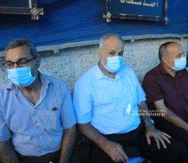 خيمة اعتصام ومؤتمر صحفي لحركة الجهاد الإسلامي  (5)