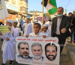 مهرجان اللجنة الدعوية لتخريج فوج المؤسس الشهيد د. فتحي الشقاقي (6)