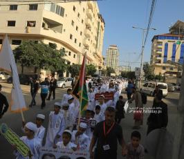 مهرجان اللجنة الدعوية لتخريج فوج المؤسس الشهيد د. فتحي الشقاقي (8)