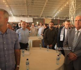 قادة فصائل العمل الوطني و جماهير غفيرة تشارك في مهرجان اللجنة الدعوية لتخريج فوج المؤسس الشهيد د. فتحي الشقاق