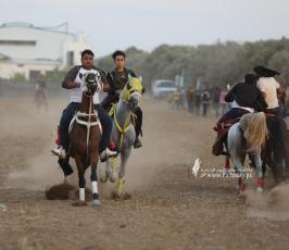  سباق للخيول والجمال وسط قطاع غزة (10)