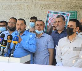 مهجة القدس وحركة المجاهدين ينظمان وقفة تضامن مع الاسرى فى سجون الاحتلال  (5)
