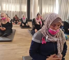 مؤسسة الطاقة الإيجابية تنفيذ فعالية يوغا للسيدات مرضي السرطان (9)