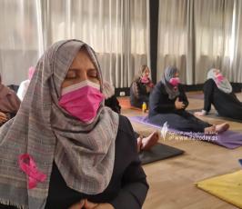 مؤسسة الطاقة الإيجابية تنفيذ فعالية يوغا للسيدات مرضي السرطان (10)