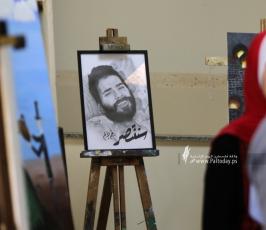 رابطة الفنانين الفلسطينيين تنظم معرض بعنوان أرضافى ذكرى وعد بلفور المشئووم بغزة (2)