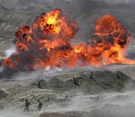 مناورات عسكرية جنوب شرق إيران (1)