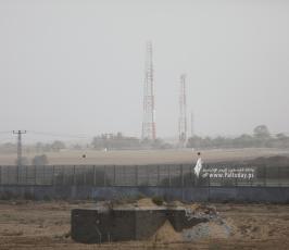 اكتمال بناء العائق الارضى على حدود غزة2021 (4)