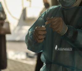 فحوصات كورونا في قطاع غزة مع الإعلان عن وجود إصابة متحور أوميكرون (15)