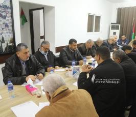 اجتمال  الفصائل بمكتب الجهاد (6)