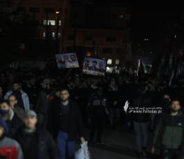مسيرة للجهاد  تضامن مع اليمن (1)