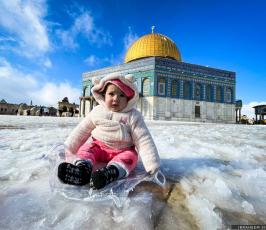 الثلوج في القدس20