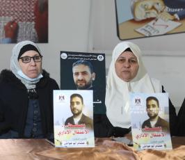 مؤتمر صحفى لفصائل المقاومة بغزة حول وضع الاسير هشام ابو هواش (3)