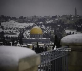 القدس تكتسي بالثوب الأبيض‎‎ (2)