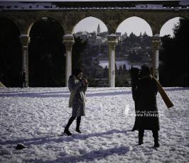 القدس تكتسي بالثوب الأبيض‎‎ (7)
