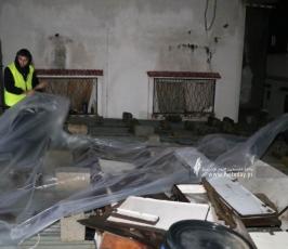 الجهاد بغزة تبدأ حملة إغاثة الأسر المتضررة من المنخفض الجوي (4)