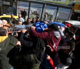  جثامين شهداء نابلس لمستشفى رفيديا (1)