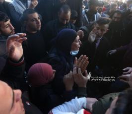  جثامين شهداء نابلس لمستشفى رفيديا (7)