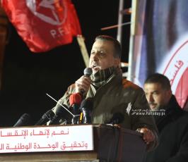 الجبهة الشعبية تنظم مسيرة غاضبة بغزة رفضاً لانعقاد المجلس المركزي (13)