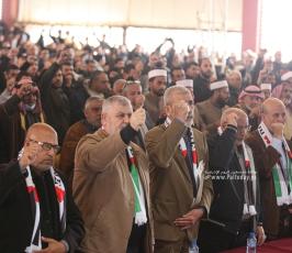 مؤتمر شعبي  نظمته حركة الجهاد الإسلامي في فلسطين، بعنوان المقاومة طريق التحرير، (51)