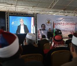 مؤتمر شعبي  نظمته حركة الجهاد الإسلامي في فلسطين، بعنوان المقاومة طريق التحرير، (18)