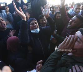  جثامين شهداء نابلس لمستشفى رفيديا (6)