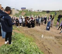 المسار البيئي الشبابي  في غزة بمناسبة يوم المرأة العالمي (8)