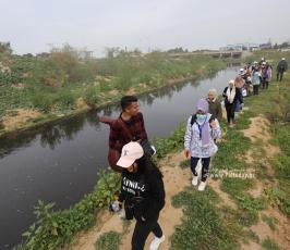 المسار البيئي الشبابي  في غزة بمناسبة يوم المرأة العالمي (12)