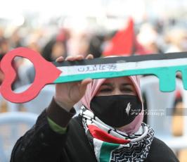  فعاليات يوم الأرض في ملكة شرق غزة (6)