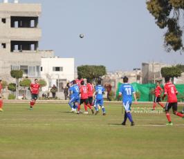 مباراة شباب رفح واهلى غزة على ملعب اليرموك (2)