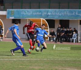 مباراة شباب رفح واهلى غزة على ملعب اليرموك (14)