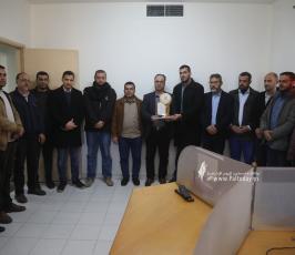 حركة الجهاد الاسلامي اقليم غزة تكرم وكالة فلسطين اليوم تقديرا لدورها الاعلامي المميز في تغطية القضايا الوطنية  (8)
